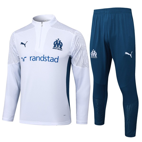 Sudadera De Training Marsella 2024/25 Blanco